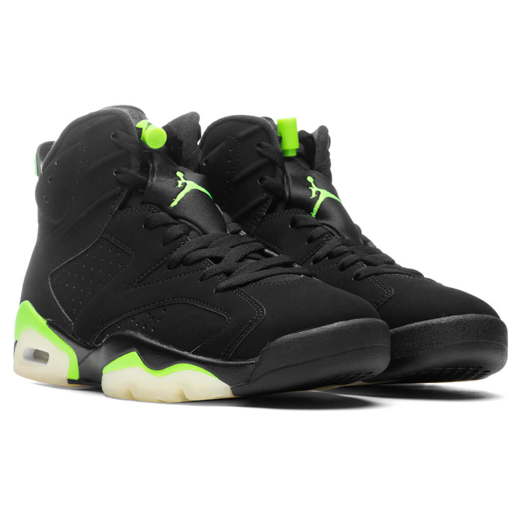 Air Jordan 6 Retro - Black/Electric Green - Image 2