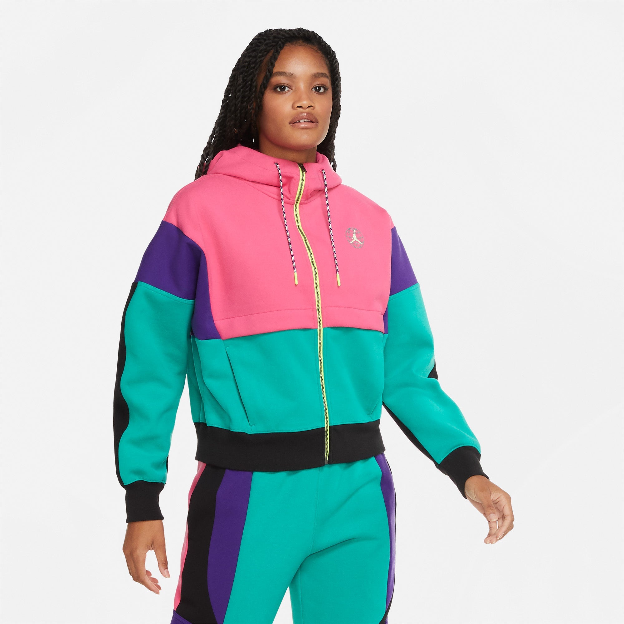 Air Jordan Women Fleece Hoodie - Image 2