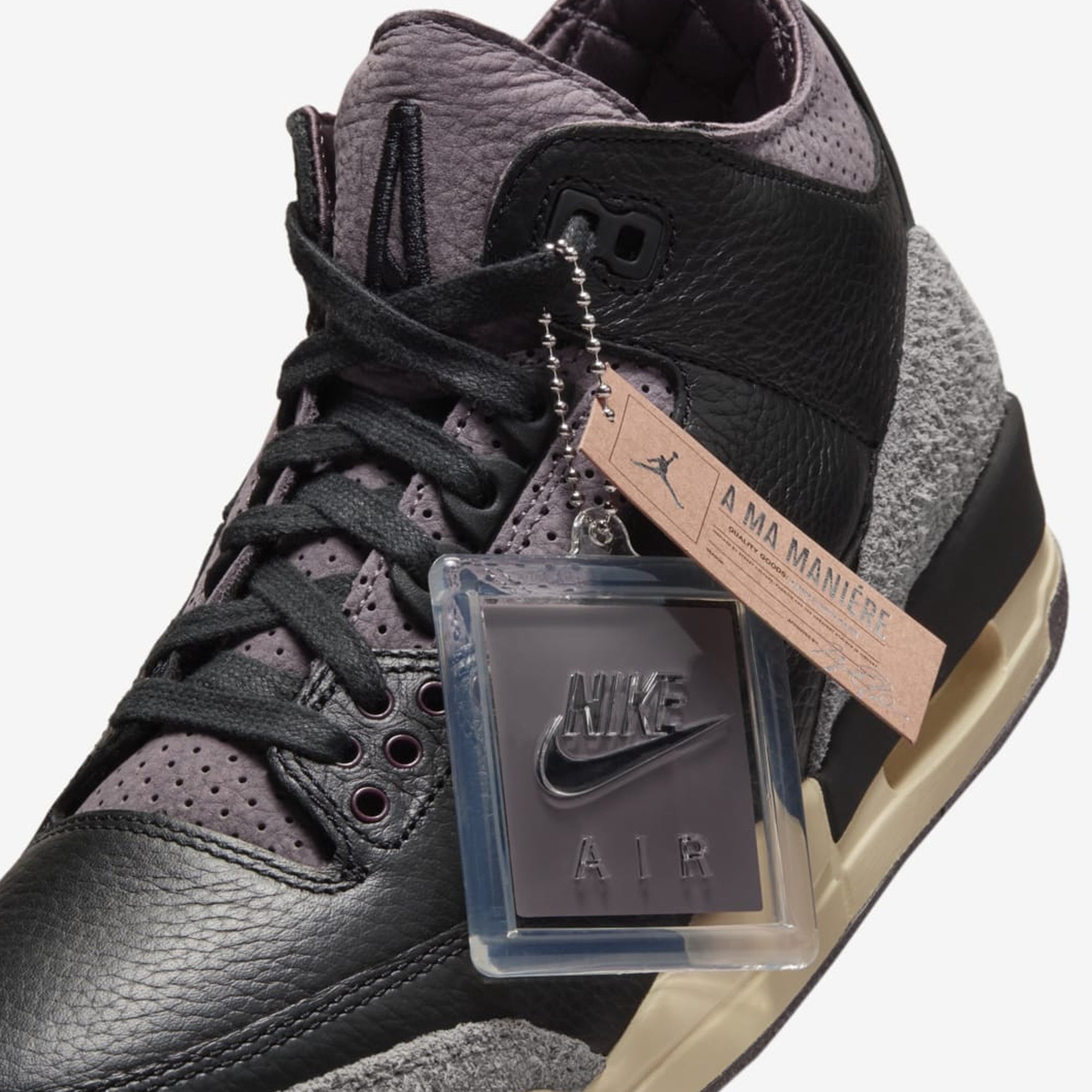 Air Jordan x A Ma Maniére Womens 3 Retro Shoes - Image 4