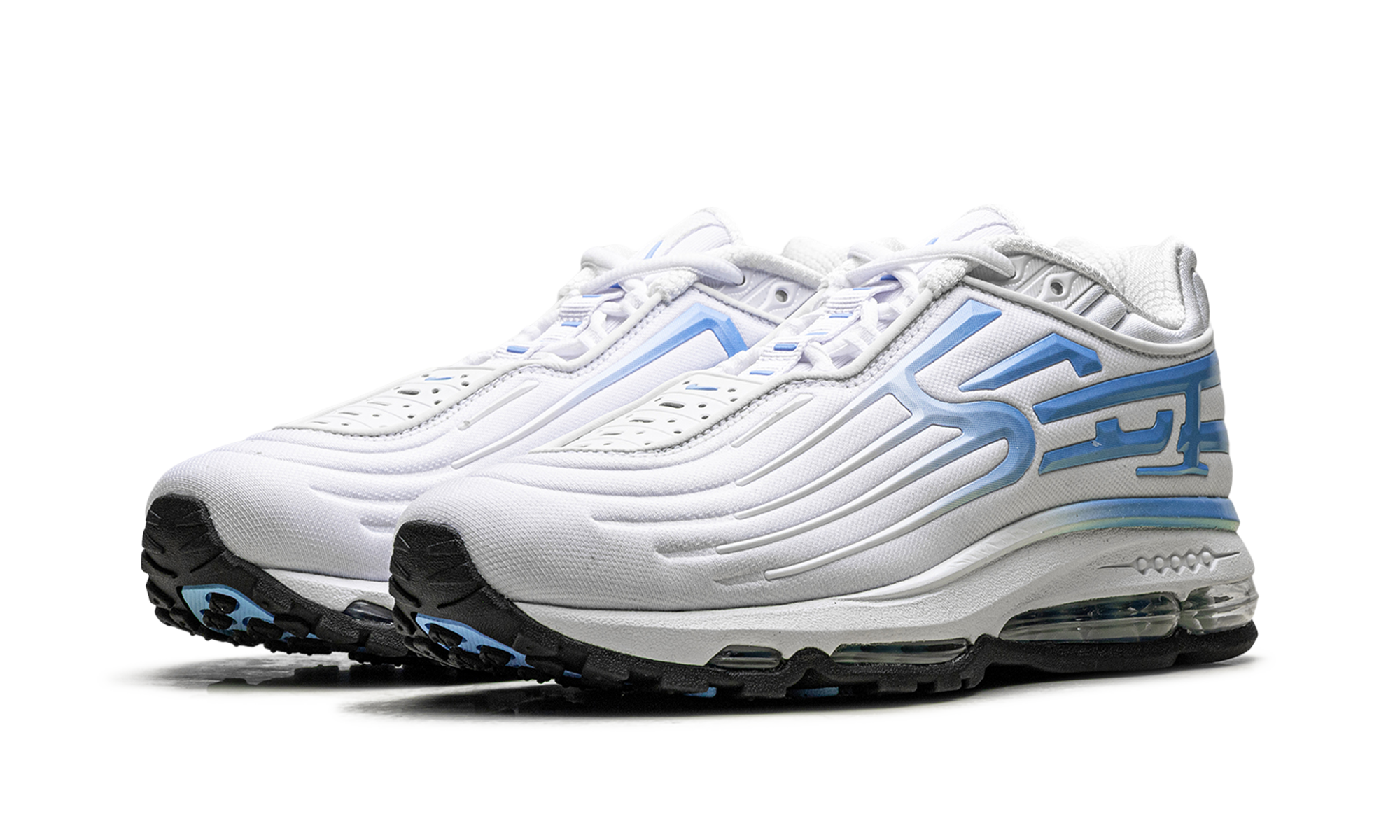 Air Max 2001 Air Ecstasy "Supreme - White / University Blue" IM7412 100 - Image 2