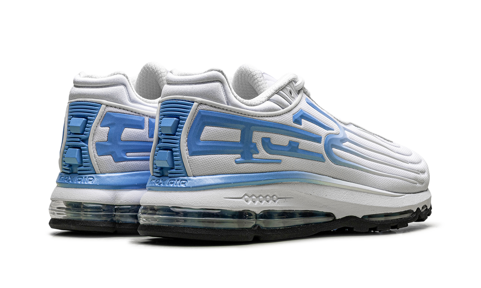 Air Max 2001 Air Ecstasy "Supreme - White / University Blue" IM7412 100 - Image 3