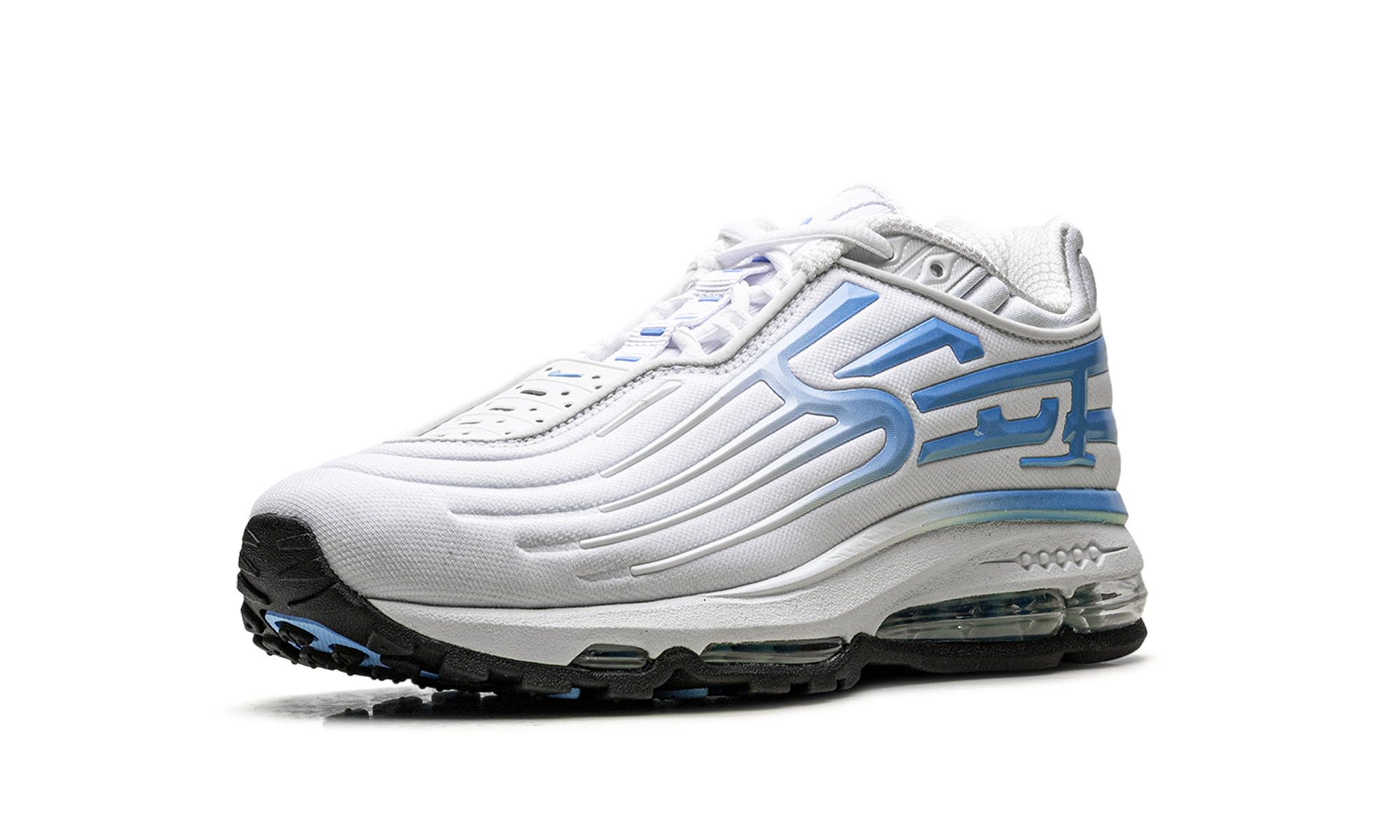 Air Max 2001 Air Ecstasy "Supreme - White / University Blue" IM7412 100 - Image 4