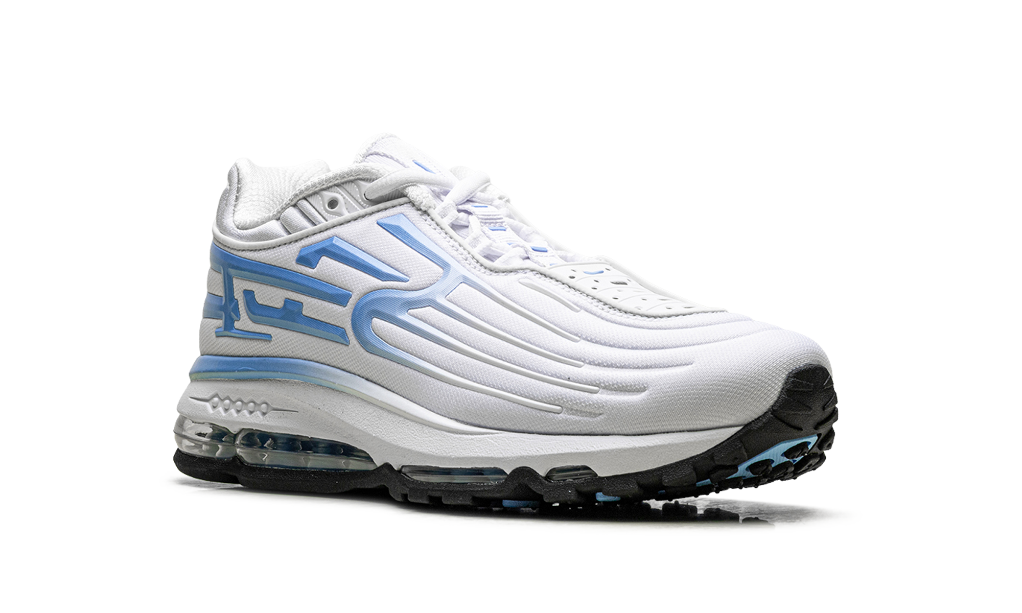 Air Max 2001 Air Ecstasy "Supreme - White / University Blue" IM7412 100 - Image 7