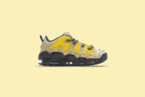 Air More Uptempo Low Limestone - Limestone/Vivid Sulfur/Black