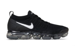 Air VaporMax Flyknit 2 - Black/White-Dark Grey/Metallic Silver