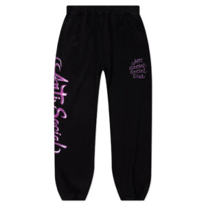 Airbrush Mind Games Sweats - Black
