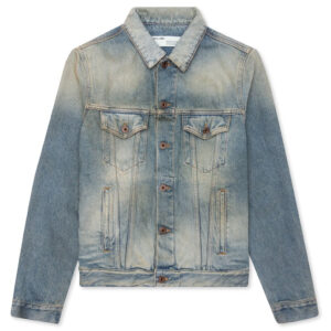 Airport Tape Slim Jeans Jacket - Vintage Wash
