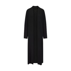 AIRY CASHMERE LONG ROBE | ONYX