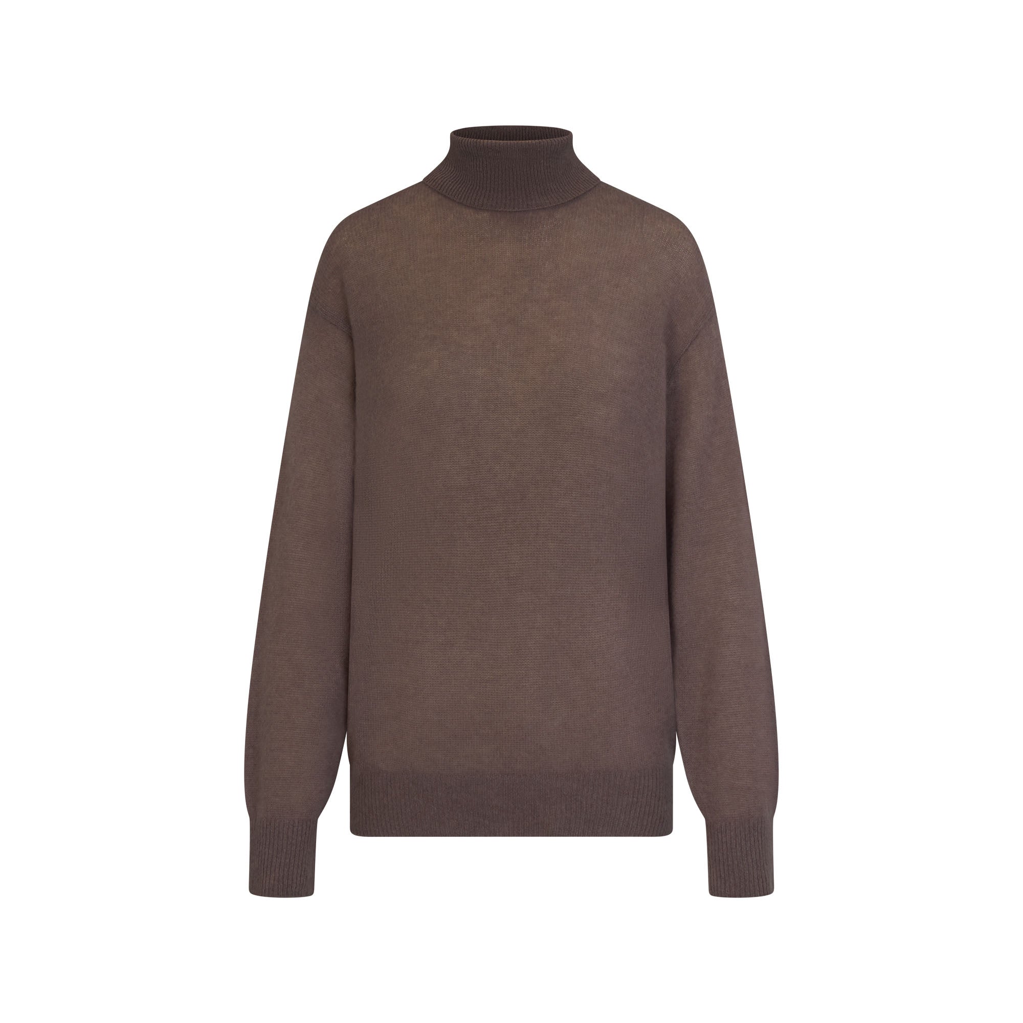 AIRY CASHMERE TURTLENECK | AMETHYST