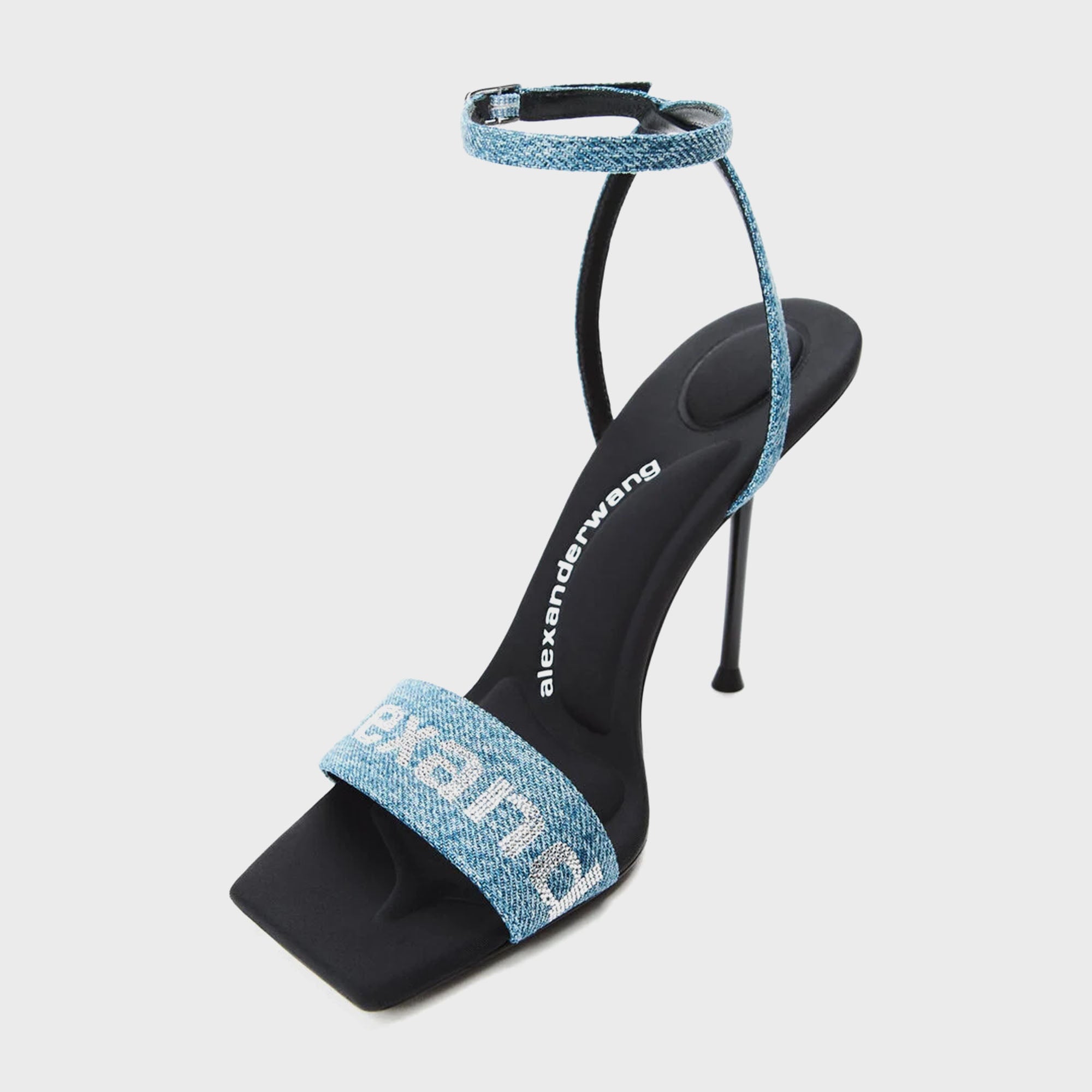 Alexander Wang Julie Billboard Sandal - Vintage Medium Indigo - Image 2