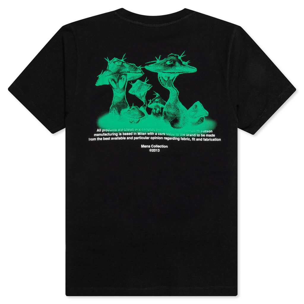 Alien Mush Over Skate S/S Tee - Black/Green - Image 2
