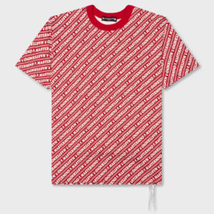 All Over Logo Sweatshirt - Red