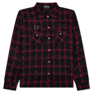 All Over Pattern Shirt - Red