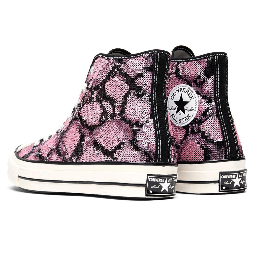 All Star 70 Hi 'Sequins'- Light Orchid/Egret/Black/Lilac - Image 3
