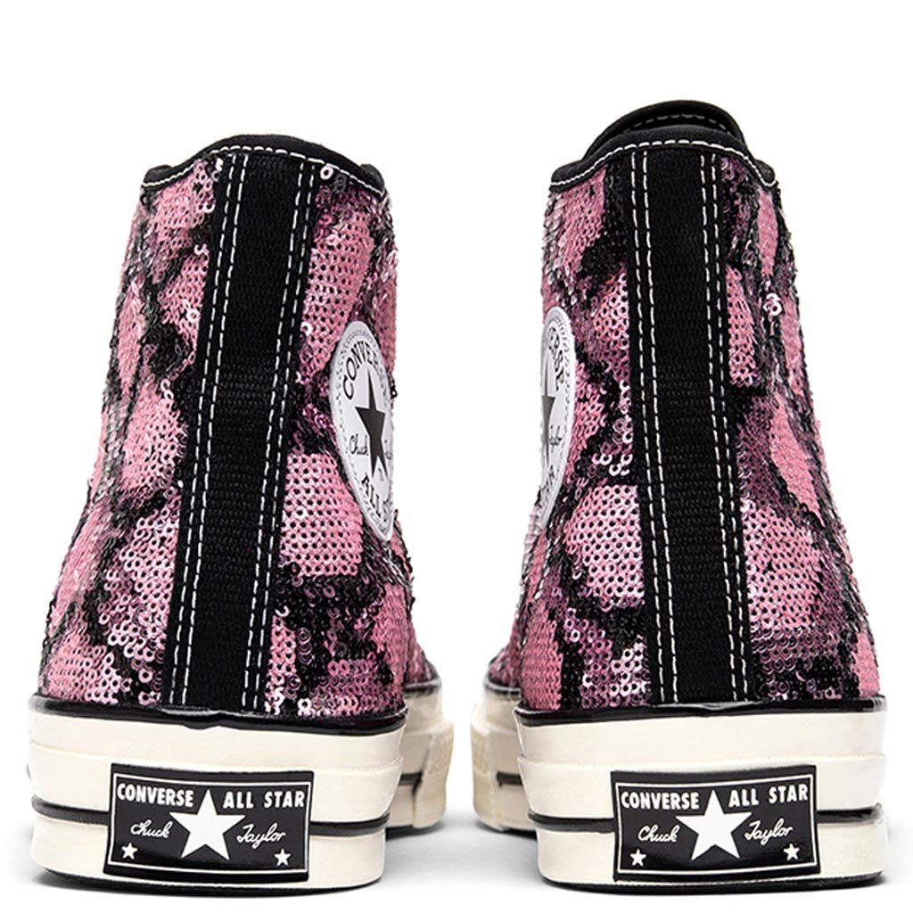 All Star 70 Hi 'Sequins'- Light Orchid/Egret/Black/Lilac - Image 4
