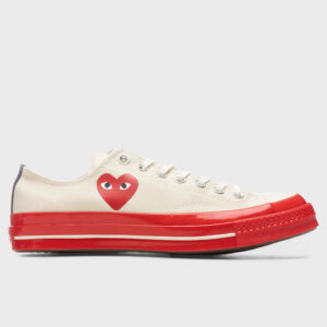 All Star Chuck '70 Ox Red Sole - White