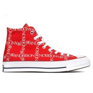 All Star Chuck 70 Grid Hi - Flame Scarlet/White