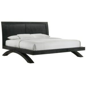 Allan Black Platform King Bedroom Set