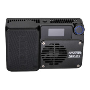 amaran Ace 25c RGBWW Full Color Compact LED Light with Ace Lock Quick-Release Mount (Charcoal)