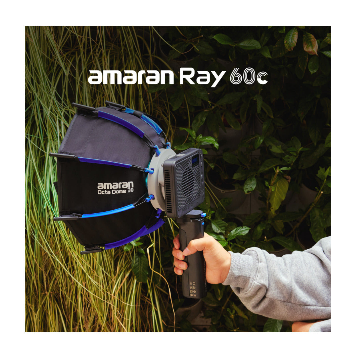 Amaran Ray 60c Full-Color COB RGB LED Video Light with OmniColor Technology - Image 7