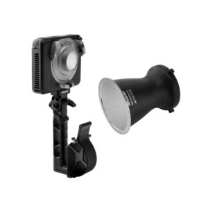Amaran Ray 60c Full-Color RGB LED Video Light and Mini Reflector Bundle