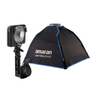 Amaran Ray 60c Full-Color RGB LED Video Light Bundle with Bowens Mount Softbox