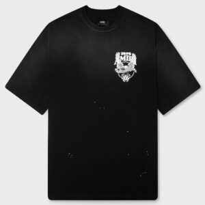 Amiri Eagle Oversized Tee - Black