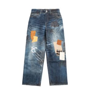 Andersson Bell Mens Patchwork Printed Denim Trompe L'oeil Jeans
