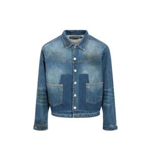 Andersson Bell Mens Rodeo Motorcycle Denim Jacket