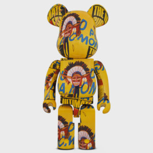 Andy Warhol × Jean-Michel Basquiat #3 1000% BE@RBRICK