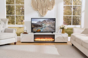 Angelo TV Stand & Fireplace